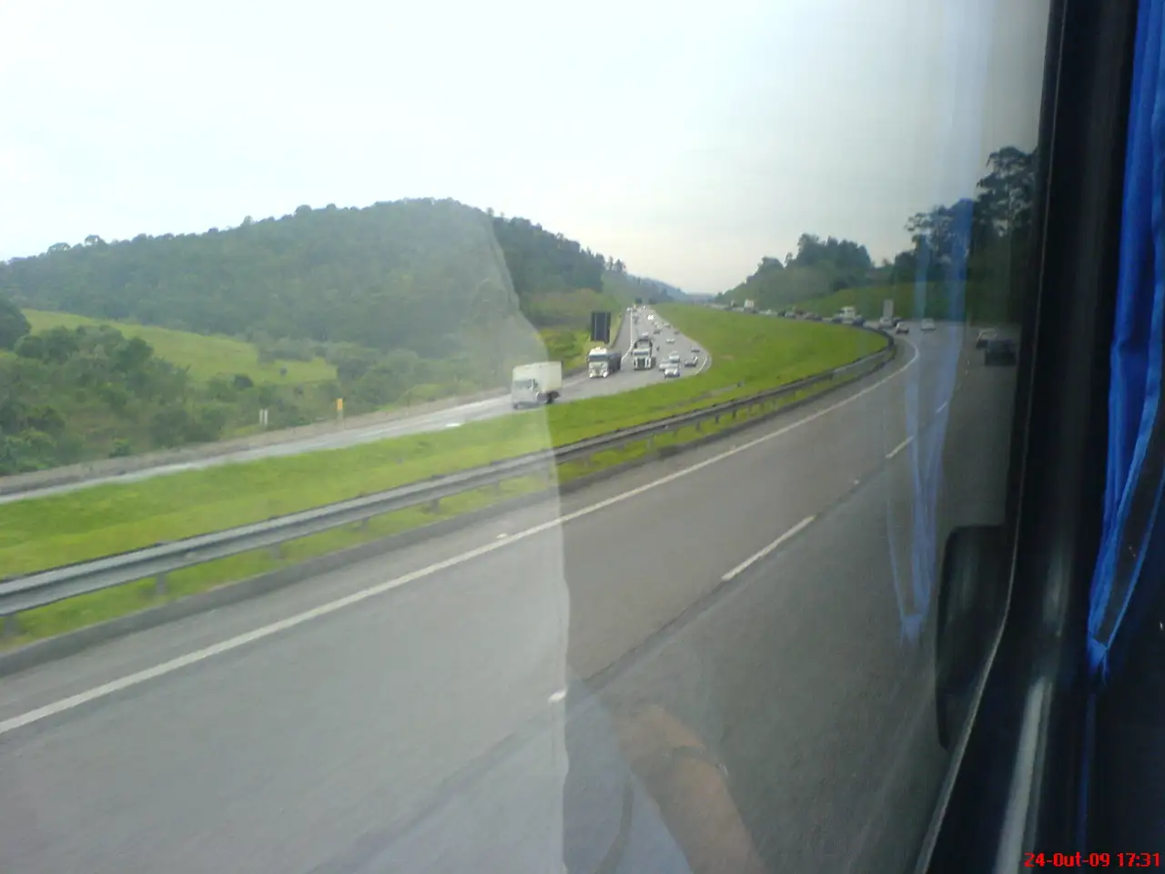 Rodovia dos Bandeirantes, sentido Campinas