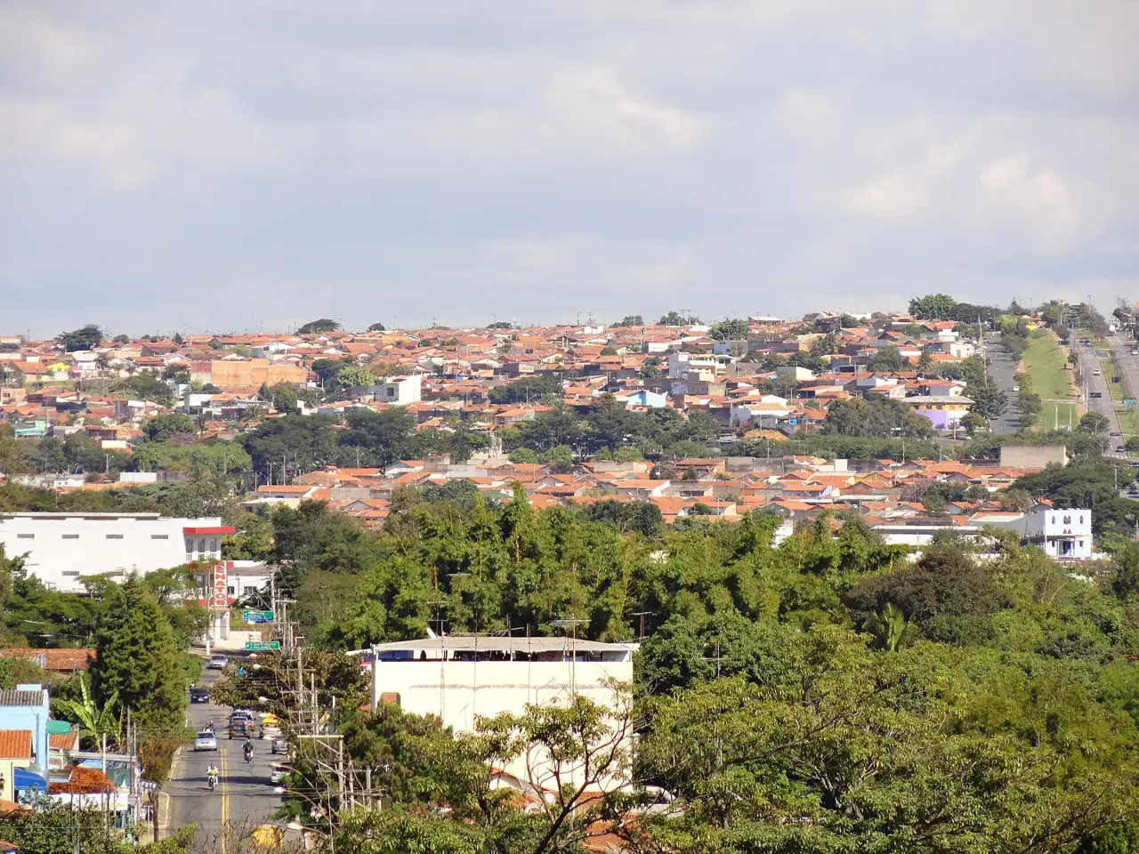 Vista de Paulínia